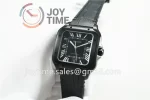 Cartier Santos de Cartier V6F 1:1 Best Edition PVD 40mm Leather Strap Miyota9015