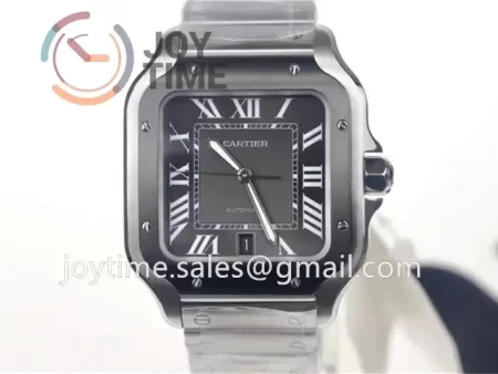 Cartier Santos de Cartier V6F 1:1 Best Edition SS 40mm SS Bracelet Miyota9015