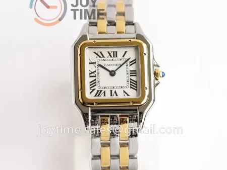 Cartier Ballon Panthère Ladies GF 1:1 Best Edition SS 27mm YG Bezel SS/YG Bracelet Quartz