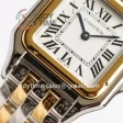 Cartier Ballon Panthère Ladies GF 1:1 Best Edition SS 27mm YG Bezel SS/YG Bracelet Quartz