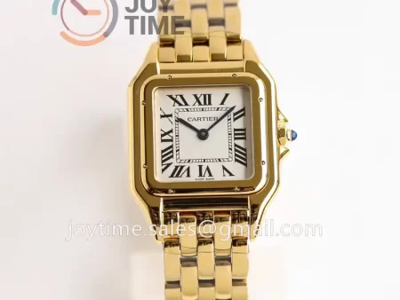 Cartier Ballon Panthère Ladies GF 1:1 Best Edition YG 27mm YG Bracelet Quartz