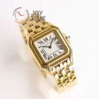 Cartier Ballon Panthère Ladies GF 1:1 Best Edition YG 27mm YG Bracelet Quartz