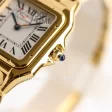 Cartier Ballon Panthère Ladies GF 1:1 Best Edition YG 27mm YG Bracelet Quartz