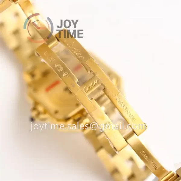 Cartier Ballon Panthère Ladies GF 1:1 Best Edition YG 27mm YG Bracelet Quartz