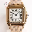 Cartier Ballon Panthère Ladies GF 1:1 Best Edition RG 27mm RG Bracelet Quartz