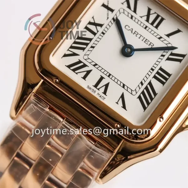 Cartier Ballon Panthère Ladies GF 1:1 Best Edition RG 27mm RG Bracelet Quartz