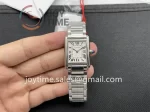 Cartier Ballon Tank Francaise Ladies ORF 1:1 Best Edition SS 22mm SS Bracelet Quartz