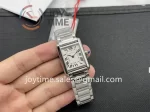 Cartier Ballon Tank Francaise Ladies ORF 1:1 Best Edition SS 22mm SS Bracelet Quartz