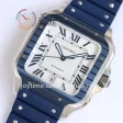 Cartier Santos de Cartier GF 1:1 Best Edition SS 40mm Rubber Strap  Miyota9015