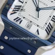 Cartier Santos de Cartier GF 1:1 Best Edition SS 40mm Rubber Strap  Miyota9015