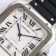 Cartier Santos de Cartier GF 1:1 Best Edition SS 40mm Rubber Strap  Miyota9015