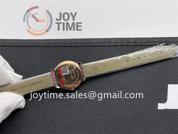 Cartier  Ronde ORF 1:1 Best Edition RG 29mm Alligator leather Strap Quartz