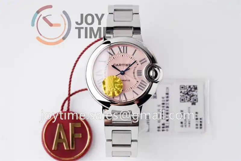 Cartier Ballon Bleu AF 1:1 Best Edition SS 33mm SS Bracelet NH05A