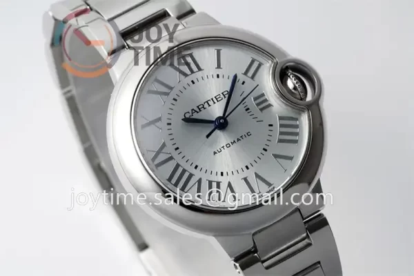 Cartier Ballon Bleu AF 1:1 Best Edition SS 33mm SS Bracelet NH05A