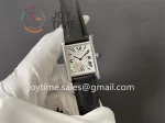 Cartier Ballon Tank Solo Ladies AF 1:1 Best Edition SS 24mm Leather Strap Quartz