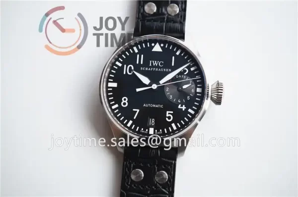 IWC Big Pilot IW500401 ZF 1:1 Best Edition SS Leather Strap A51111