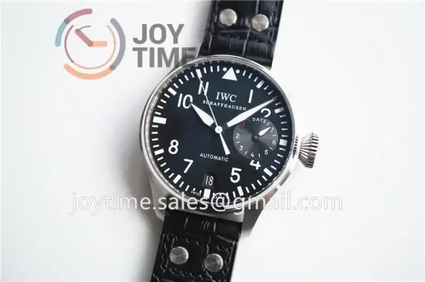 IWC Big Pilot IW500401 ZF 1:1 Best Edition SS Leather Strap A51111