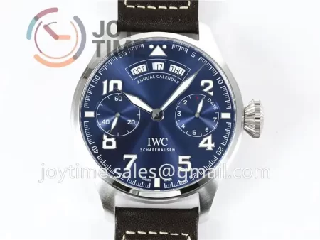 IWC Big Pilot Annual Calendar IW502703 YLF 1:1 Best Edition SS Leather Strap A52850