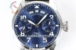 IWC Big Pilot Annual Calendar IW502703 YLF 1:1 Best Edition SS Leather Strap A52850