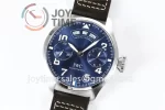 IWC Big Pilot Annual Calendar IW502703 YLF 1:1 Best Edition SS Leather Strap A52850