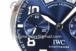 IWC Big Pilot Annual Calendar IW502703 YLF 1:1 Best Edition SS Leather Strap A52850