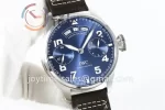 IWC Big Pilot Annual Calendar IW502703 YLF 1:1 Best Edition SS Leather Strap A52850