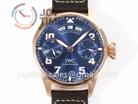 IWC Big Pilot Annual Calendar IW502701 YLF 1:1 Best Edition RG Leather Strap A52850