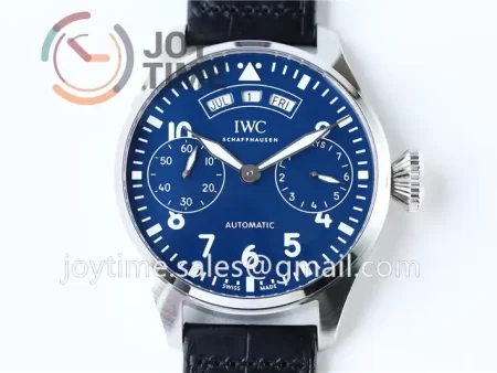 IWC Big Pilot Annual Calendar IW502708 YLF 1:1 Best Edition SS Leather Strap A52850