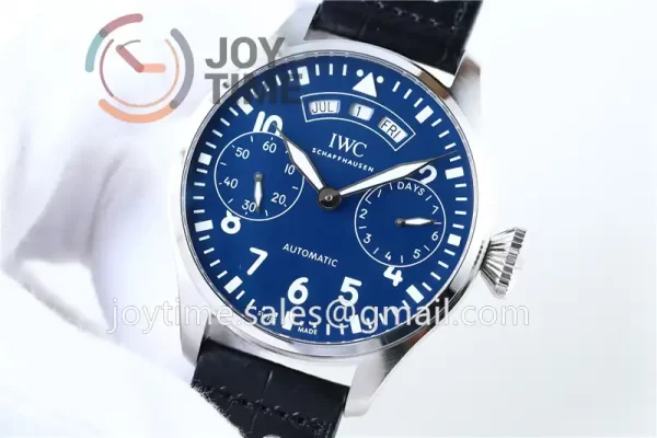 IWC Big Pilot Annual Calendar IW502708 YLF 1:1 Best Edition SS Leather Strap A52850