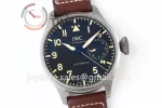 IWC Big Pilot IW501004 ZF 1:1 Best Edition Titanium Leather Strap A51111