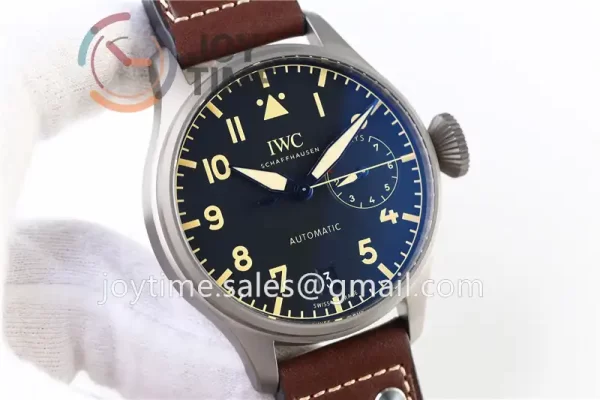 IWC Big Pilot IW501004 ZF 1:1 Best Edition Titanium Leather Strap A51111