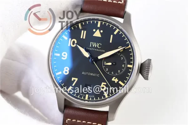 IWC Big Pilot IW501004 ZF 1:1 Best Edition Titanium Leather Strap A51111