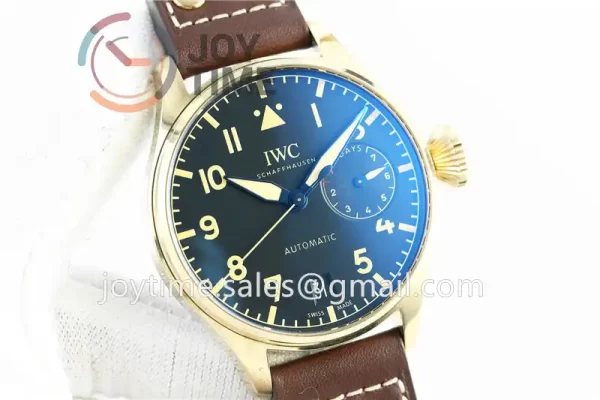 IWC Big Pilot IW501005 ZF 1:1 Best Edition Bronze  Leather Strap A51111