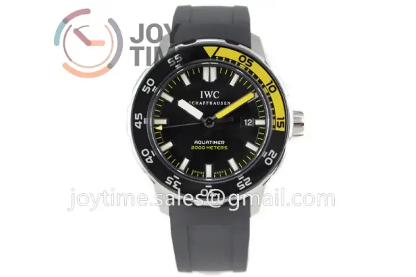 IWC Aquatimer Automatic 1:1 Best Edition SS Case Rubber Strap Miyota9015