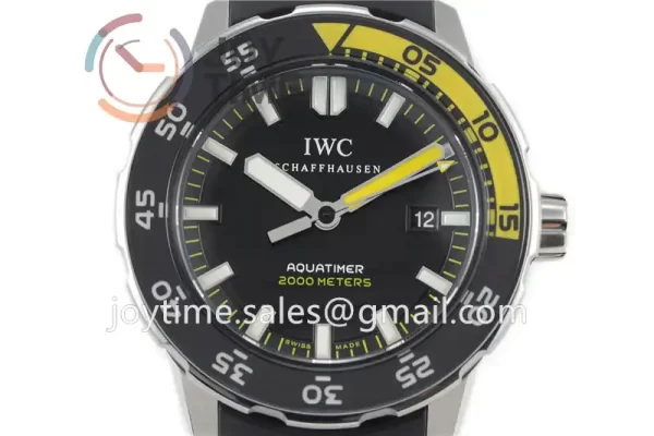 IWC Aquatimer Automatic 1:1 Best Edition SS Case Rubber Strap Miyota9015