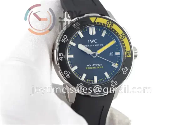 IWC Aquatimer Automatic 1:1 Best Edition SS Case Rubber Strap Miyota9015