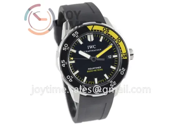 IWC Aquatimer Automatic 1:1 Best Edition SS Case Rubber Strap Miyota9015