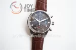 IWC Pilot Chronograph IW387808 ZF 1:1 Best Edition SS Leather Strap A7750