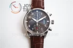 IWC Pilot Chronograph IW387808 ZF 1:1 Best Edition SS Leather Strap A7750