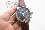 IWC Pilot Chronograph IW387808 ZF 1:1 Best Edition SS Leather Strap A7750