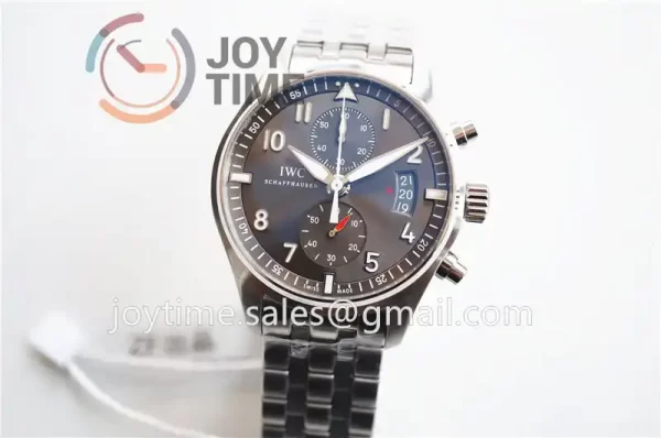 IWC Pilot Chronograph IW387804 ZF 1:1 Best Edition SS Case SS Bracelet A7750