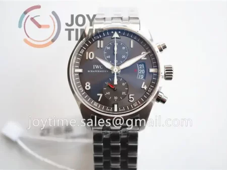 IWC Pilot Chronograph IW387804 ZF 1:1 Best Edition SS Case SS Bracelet A7750