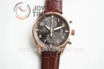 IWC Pilot Chronograph IW387803 ZF 1:1 Best Edition RG Leather Strap A7750