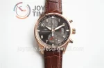 IWC Pilot Chronograph IW387803 ZF 1:1 Best Edition RG Leather Strap A7750