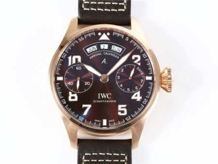 IWC Big Pilot Annual Calendar IW502706 YLF 1:1 Best Edition RG Leather Strap A52850