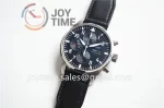 IWC Pilot Chronograph ZF 1:1 Best Edition SS 43mm Leather Strap A7750