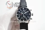 IWC Pilot Chronograph ZF 1:1 Best Edition SS 43mm Leather Strap A7750