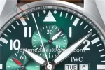 IWC Pilot Chronograph ZF 1:1 Best Edition SS 43mm Leather Strap A7750