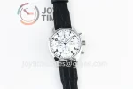 IWC Pilot Chronograph ZF 1:1 Best Edition SS 43mm Leather Strap A7750