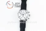 IWC Pilot Chronograph ZF 1:1 Best Edition SS 43mm Leather Strap A7750